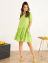 Картинка Сукня міді світло-зелена 