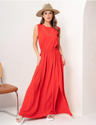 Картинка Сарафан максі червоний 