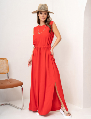 Картинка Сарафан максі червоний 