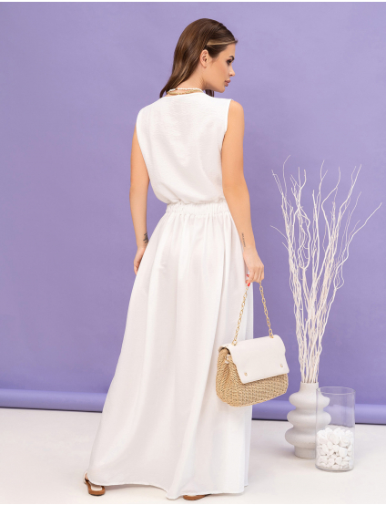 Картинка Сарафан максі білий 