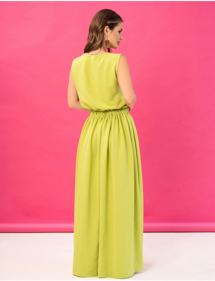 Картинка Сарафан максі зелений 