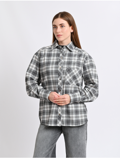 Картинка Сорочка світло-сіра