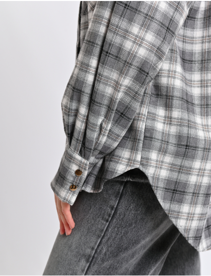 Картинка Сорочка світло-сіра