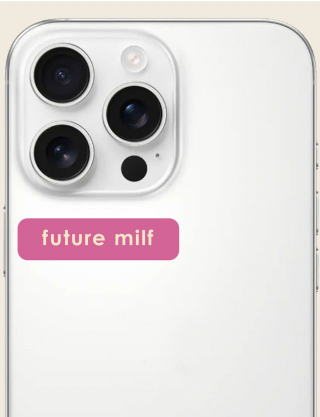 Картинка 3д стікер "future milf"