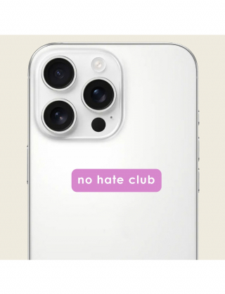 Картинка Наліпка No Hate Club