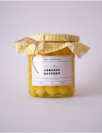 Картинка Свічка "Лимонне варення"