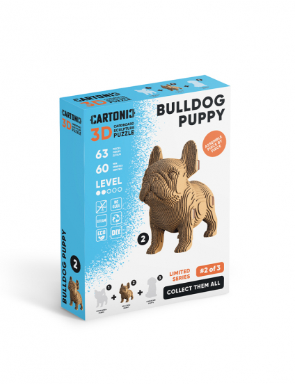 Картинка 3D-пазл BULLDOG PUPPY