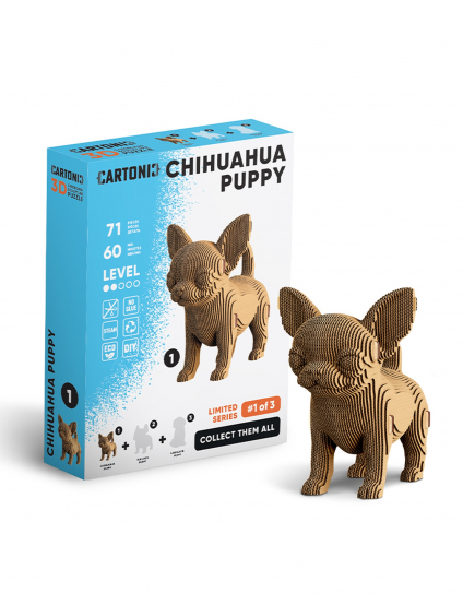 Картинка 3D-пазл Скульптура чихуахуа