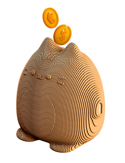 Картинка 3D-пазл  CUTE CAT MONEY BANK