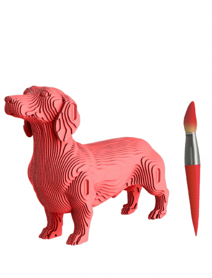 Картинка 3D-пазл DACHSHUND