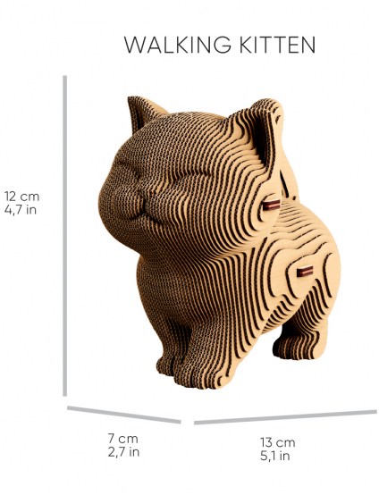 Картинка 3D-пазл KITTENS TRIO