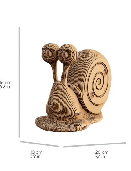 Картинка 3D-пазл SNAIL 