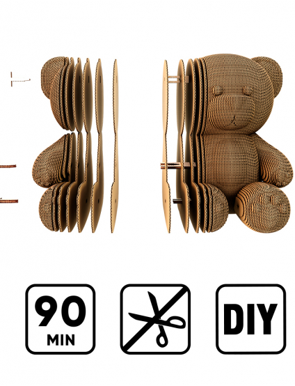 Картинка 3D-пазл TEDDY BEAR