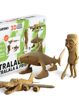 Картинка 3D-пазл TRALALERO TRALALA TRIO