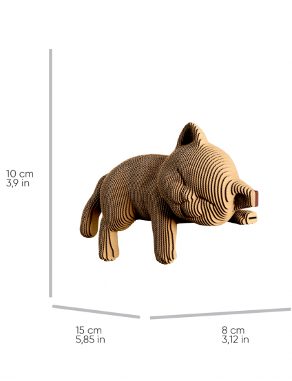 Картинка 3D-пазл SLEEPY KITTEN