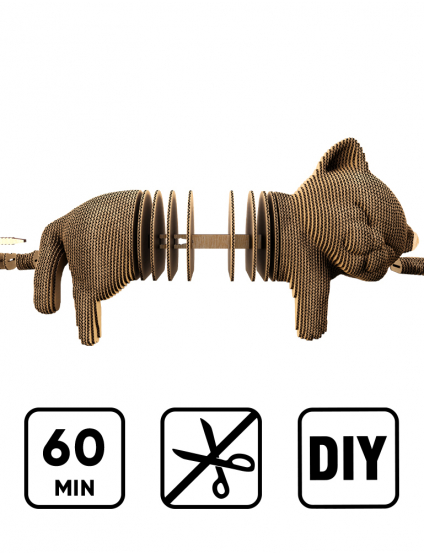 Картинка 3D-пазл SLEEPY KITTEN