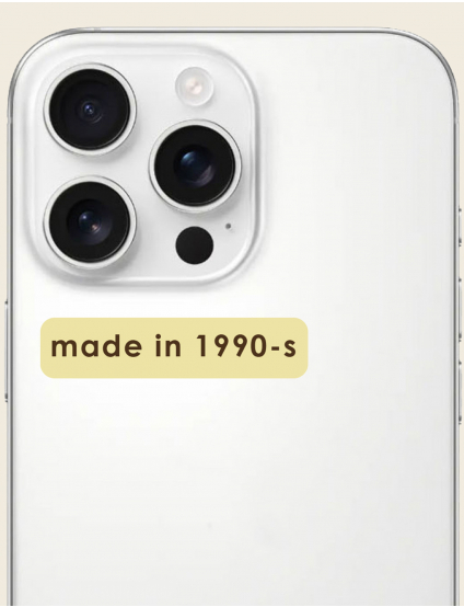 Картинка Об'ємний стікер "Made in 1990-s"