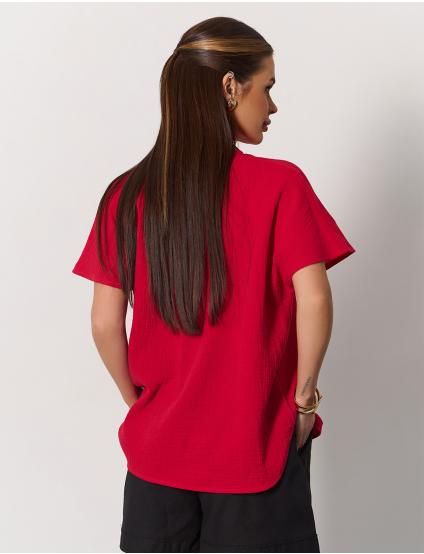 Картинка Блуза червона 