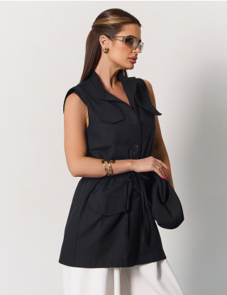 Картинка Жилет чорний 