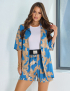 Картинка Костюм блакитний з принтом 