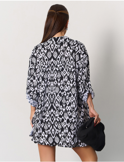 Картинка Костюм білий з принтом