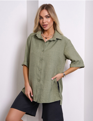 Картинка Сорочка світло-зелена 