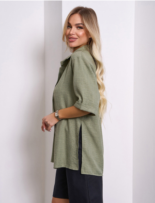 Картинка Сорочка світло-зелена 