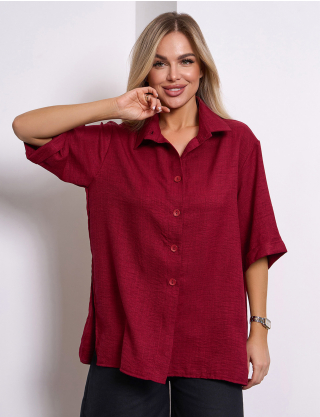 Картинка Сорочка бордова 