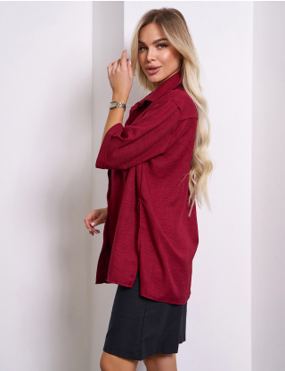 Картинка Сорочка бордова 