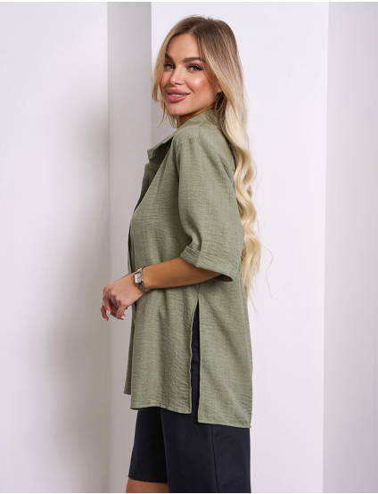 Картинка Сорочка світло-зелена 