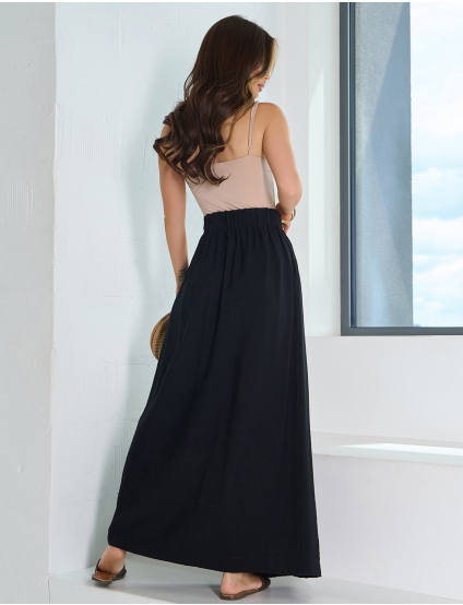 Картинка Спідниця максі чорна 