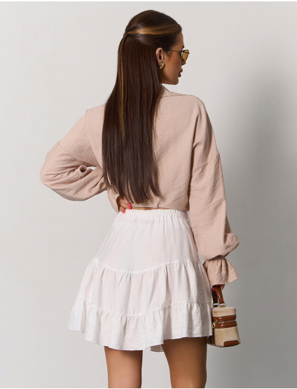 Картинка Спідниця міні біла 