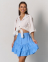 Картинка Спідниця міні блакитна 
