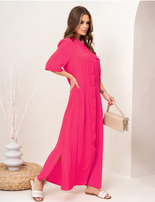 Картинка Сукня максі рожева 