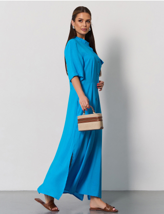 Картинка Сукня максі блакитна 