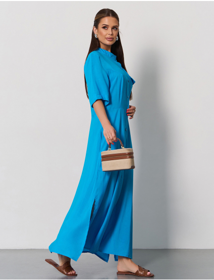 Картинка Сукня максі блакитна 