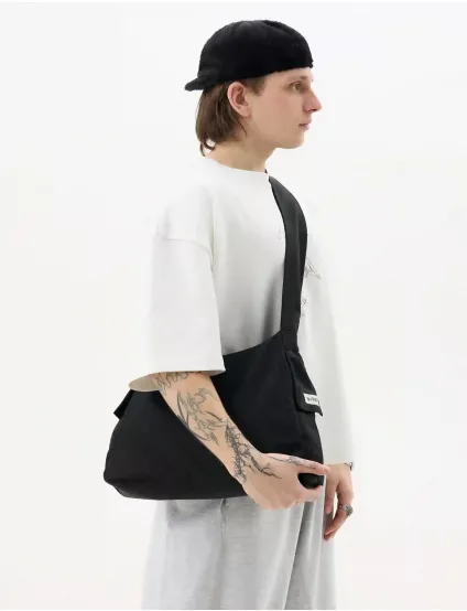Картинка Шопер "Pocket boy" чорний 