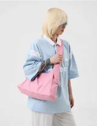 Картинка Шопер "Pocket boy" рожевий 