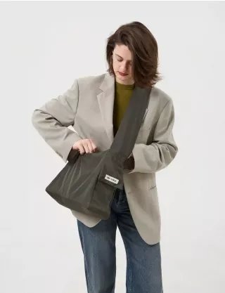 Картинка Шопер "Pocket boy" темно-зелений 