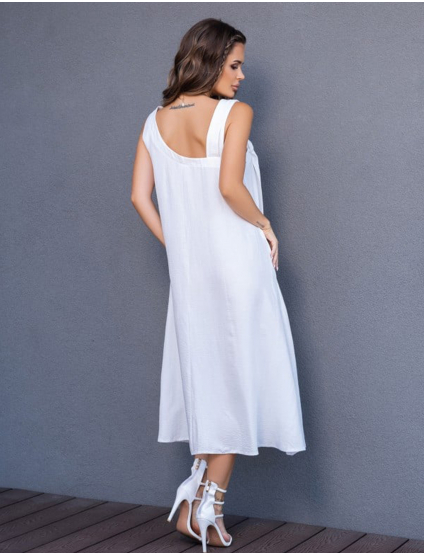 Картинка Сарафан міді білий 