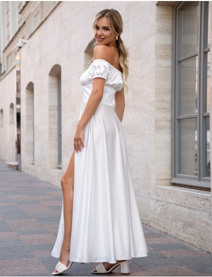 Картинка Сукня максі біла 