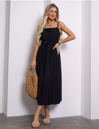 Картинка Сарафан максі чорний 