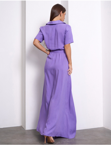 Картинка Сукня максі бузкова 