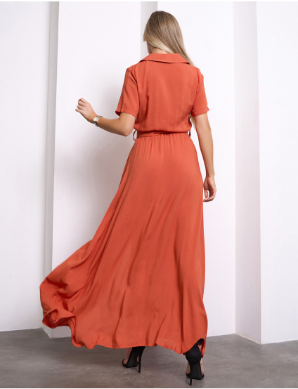 Картинка Сукня максі червона 