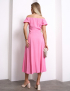 Картинка Сукня міді рожева 