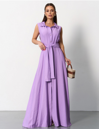 Картинка Сукня максі бузкова 