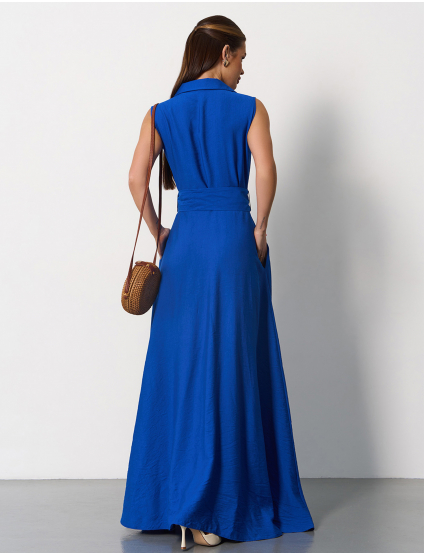 Картинка Сукня максі синя 