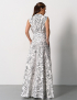 Картинка Сукня максі біла з принтом 