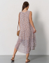 Картинка Сукня міді бежева з принтом 