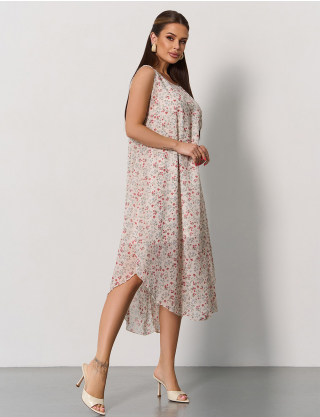 Картинка Сукня міді біла 